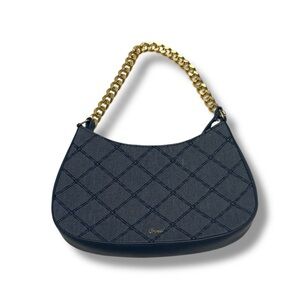 Crossi Gold Chain Shoulder Bag